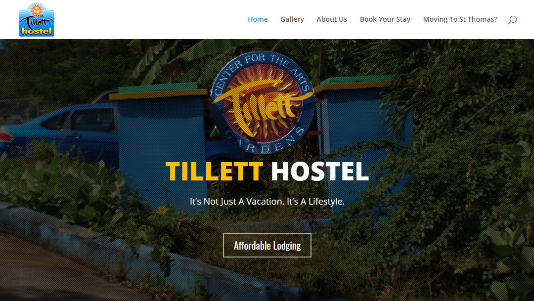 We Are Proud To Announce The All New “Tillett Hostel” Website!